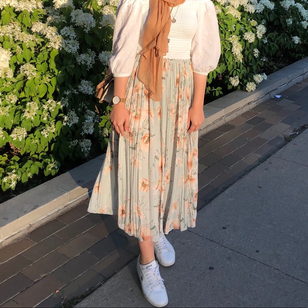 Floral skirt